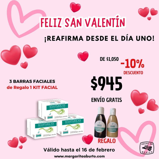 3 barras faciales + kit de regalo